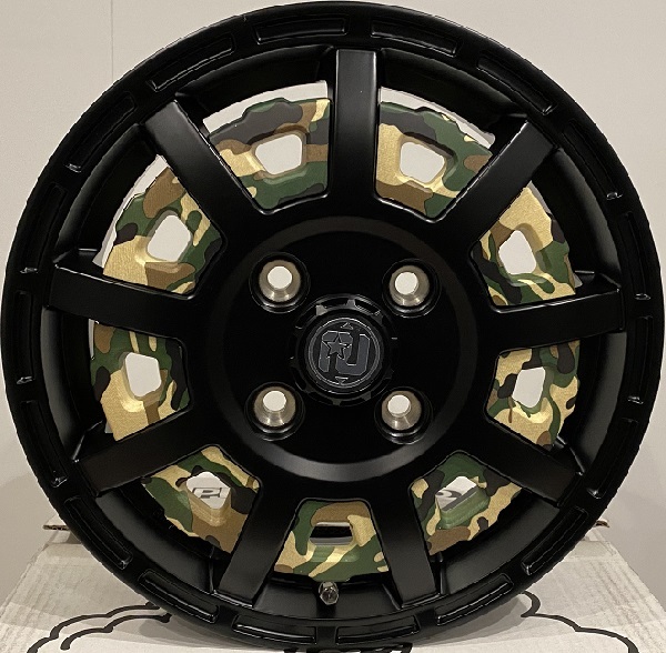 今だけ特典付き 4本セット RIVAI OFFROAD Plastic Bomb 13x4.00B 4/100 +43 MUDSTAR radial M/T 155/65R13 軽ワゴン 軽トラ_画像5