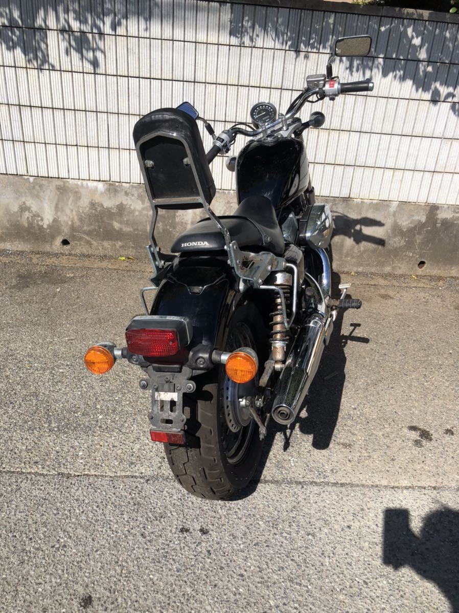 実動★VT400S NC46 ホンダ★アメリカン　バッテリー新品★検）スティード　バルカン　イントルーダー　ドラッグスター　マグナ　400_画像4