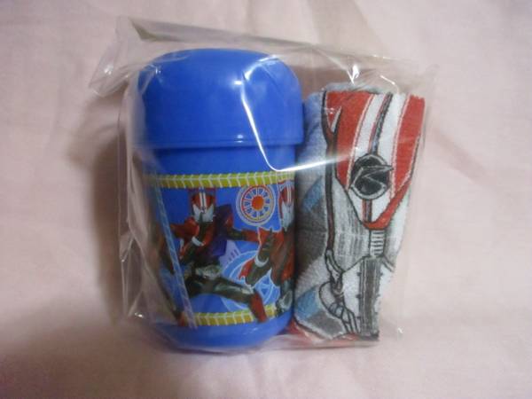 【 仮面ライダードライブ おしぼり & ケース 】 新品 即決 弁当 遠足 入園 お手拭き 仮面ライダー ドライブ 日本製 おしぼりセット タオル_画像1