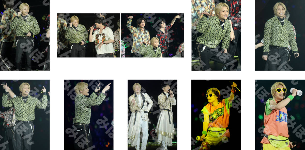 中間淳太 ジャニーズWEST LIVE TOUR 2023 POWER 横浜アリーナ 生写真 20枚セットC_画像1