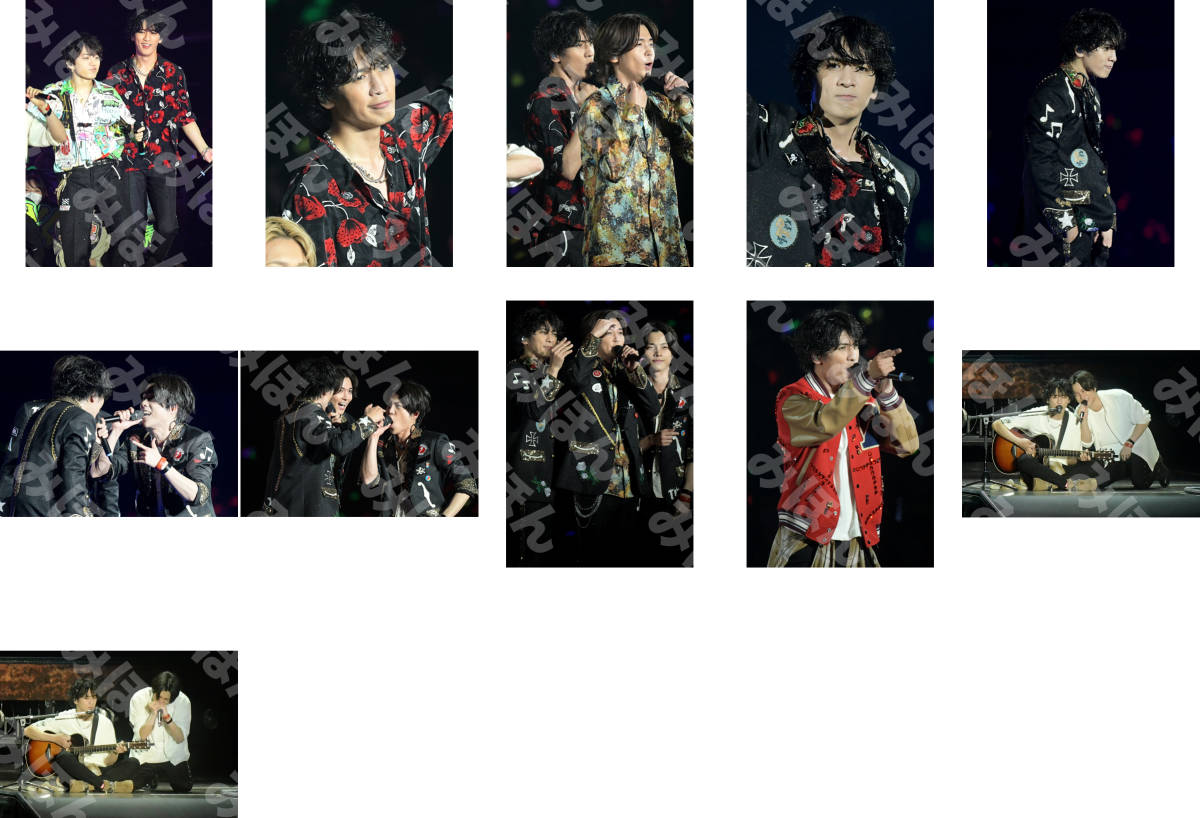 Fujii Ryusei Johnny's West Live Tour 2023 Power Yokohama Arena Photo 20 штук a