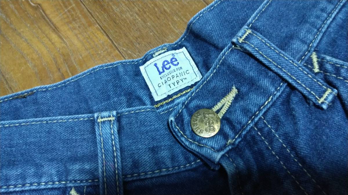 Lee Lee Rider's Ciaopanic tipi- Lee collaboration Denim pants ji- bread jeans rare rare model men's selling up M 29 30 made in Japan 