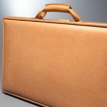 ***** beautiful goods Heart man hartmann bell ting leather attache case 