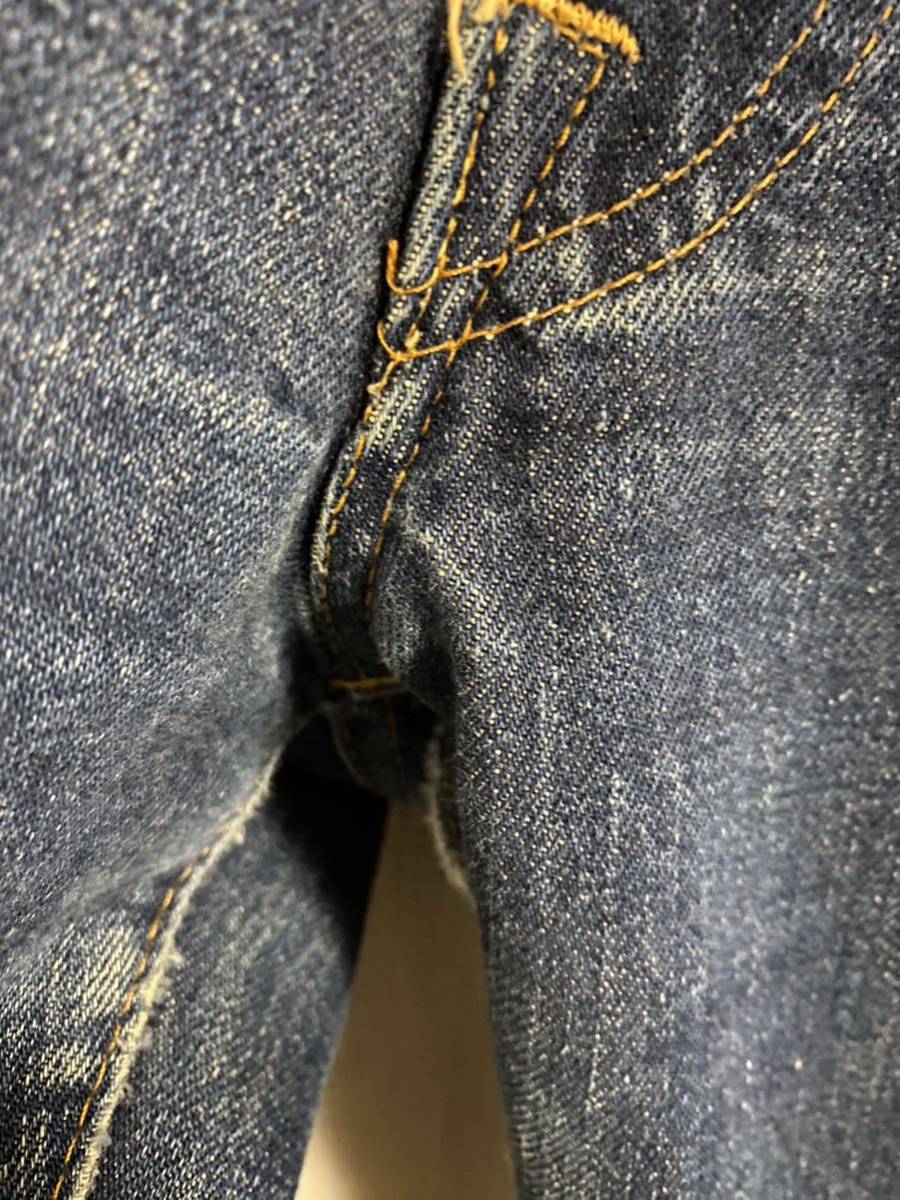 極上】真紺 501 BIGE 60年代 LEVIS オリジナル ビッグE 501XX 裏ボタン