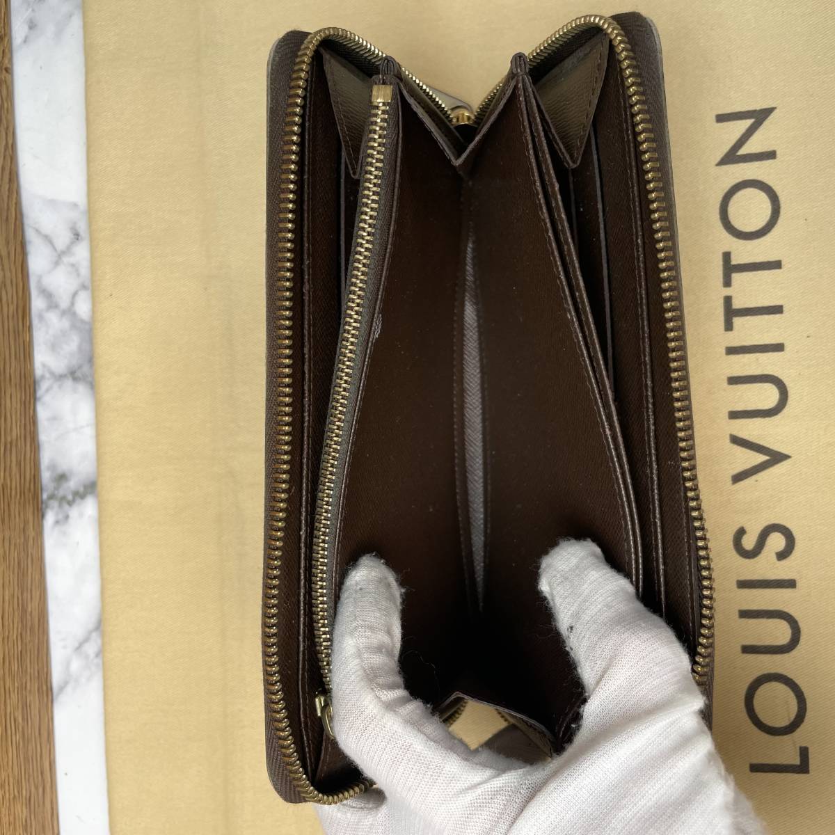 LOUISVUITTON ルイヴィトン☆ダミエジップ長財布☆A-0560 | orizontfoto.ro