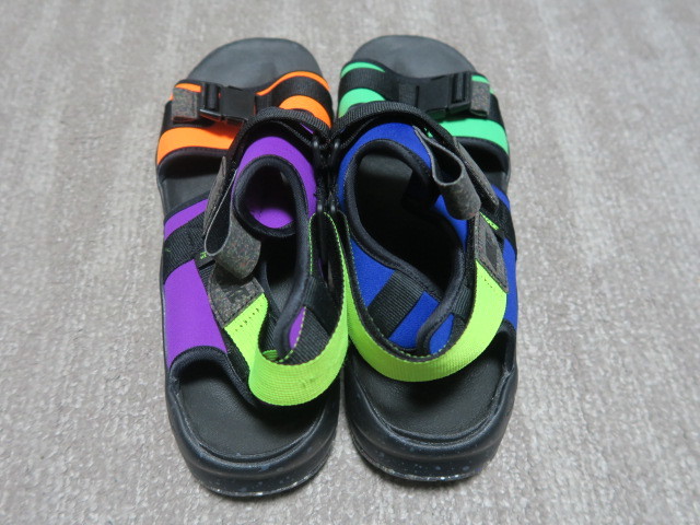  美品★ナイキ キャニオン コンフォート ビーチ スポーツ サンダル 黒/マルチ CW6210-074 NIKE CANYON SANDAL 29cm_画像4