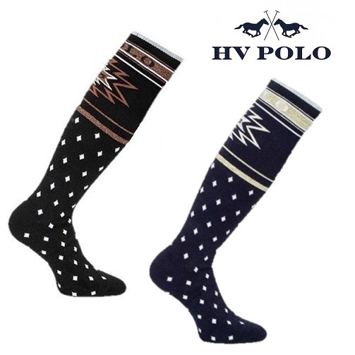 HV POLO　 Harper（ハーパー） ブラックメランジ　ライディングソックス　乗馬靴下　乗馬　馬術_画像6