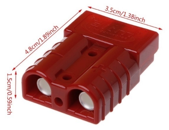 50A 8AWG(8Sq) SMH battery terminal connector red ( red color )! height electric current correspondence!