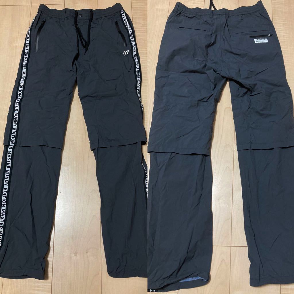美品 マスターバニー 2way ストレッチ レインウェア 上下セット サイズ