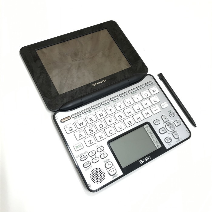 【中古】シャープ 電子辞書 ブレイン PW AC910[jggZ]_画像1