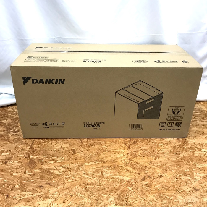 保障できる】 ストリーマ空気清浄機 加湿 DAIKIN 未使用 タワー型ハイ