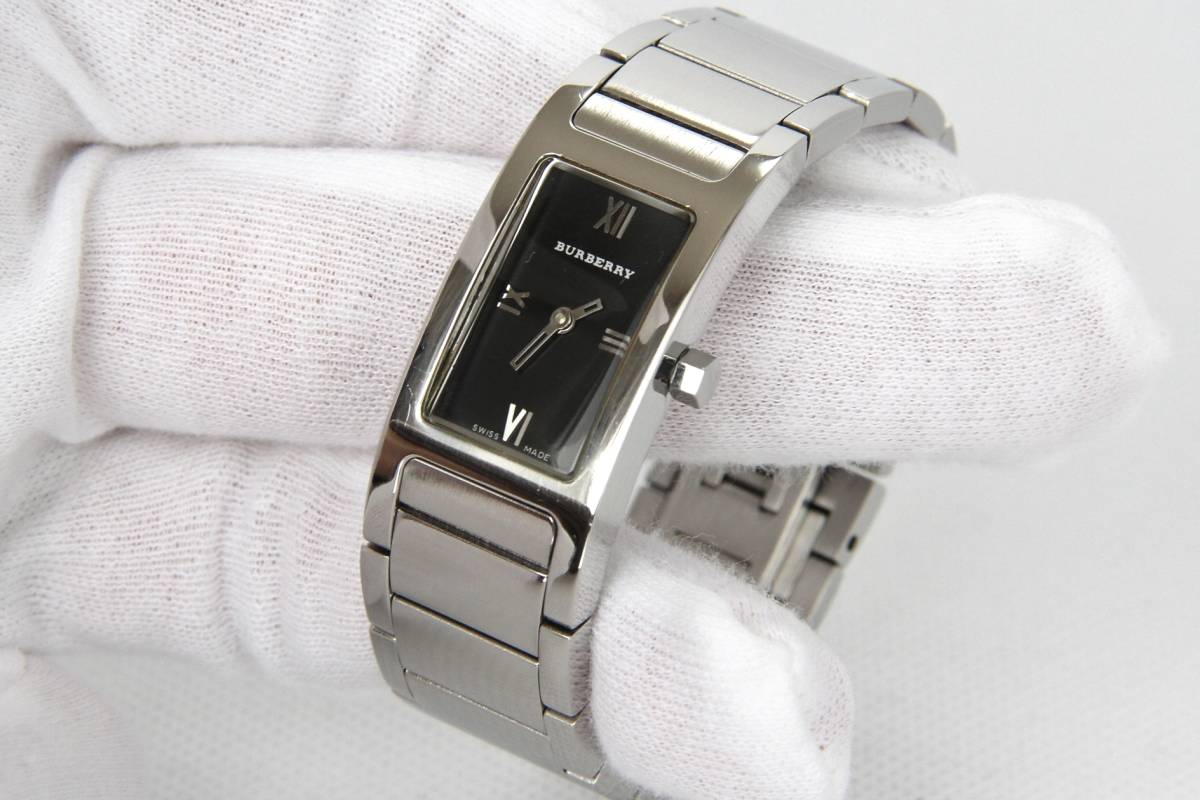 人気満点 【稼働】バーバリー BURBERRY s1351 電池新品 腕時計 女性用