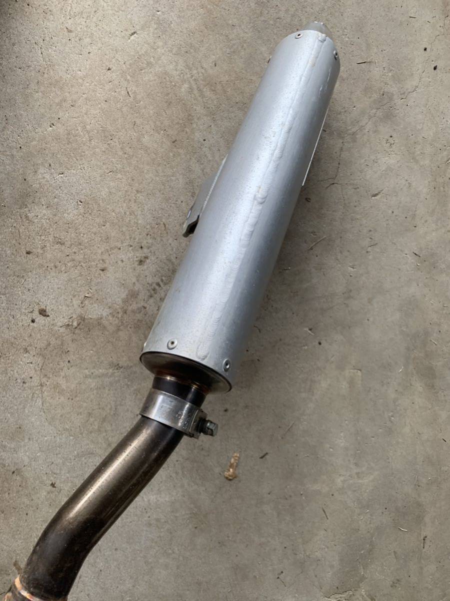  Serow 250 power structure non-genuin muffler after market silencer Tricker 