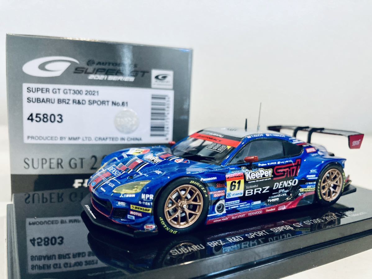 エブロ スバル EBBRO 1/43 SUBARU BRZ GT300 2021 camping.com