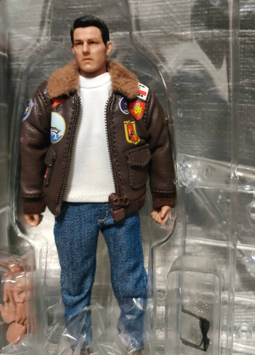 ○新品 1/12 トム・クルーズ アクションフィギュア トップガン ○新品 1/12 トム・クルーズ アクションフィギュア トップガン