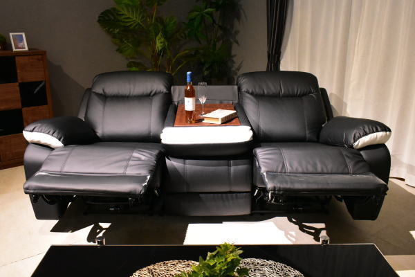 新品】電動リクライニングソファ3人掛けソファー OKIN社製 新品】電動リクライニングソファ3人掛けソファー OKIN社製