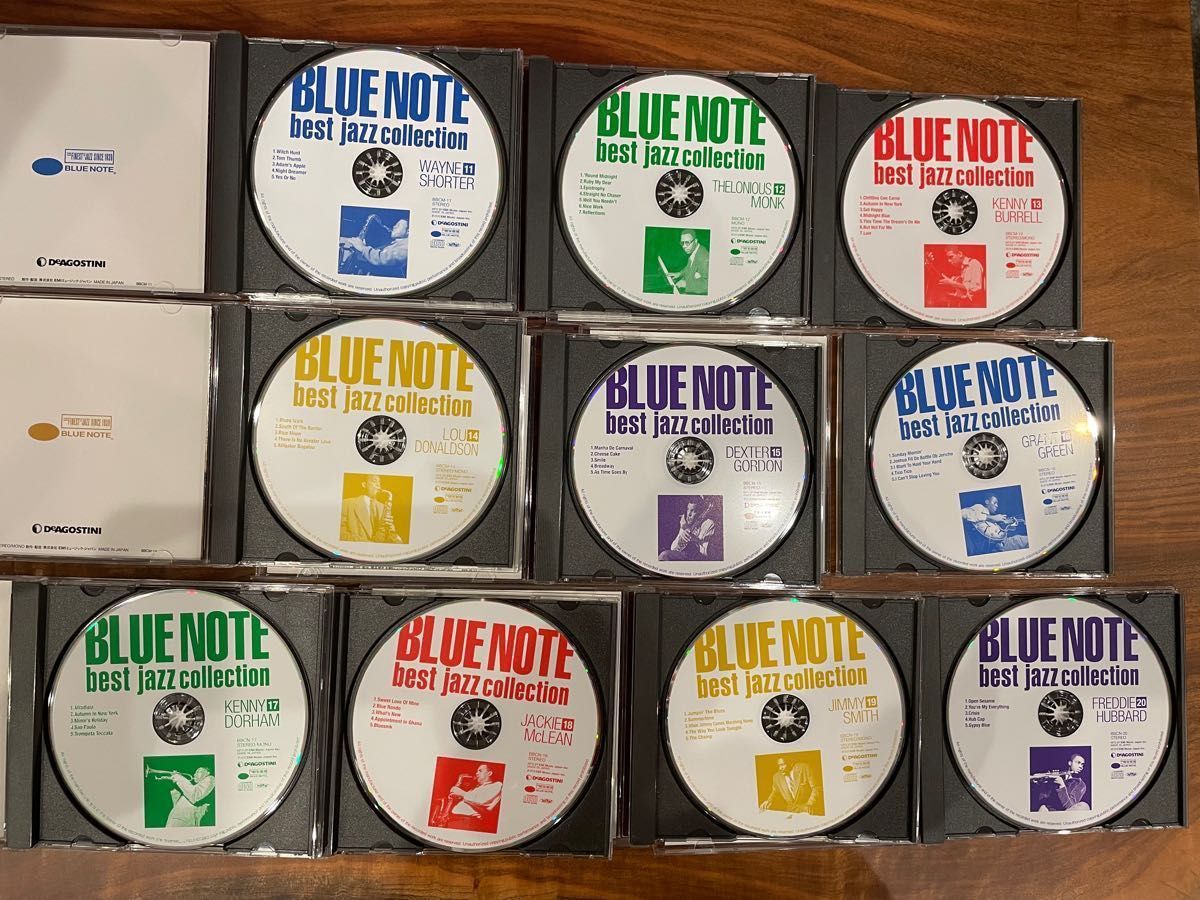 DeAGOSTINI「BLUE NOTE best jazz collection」1〜84号+1 全85枚【CDのみ】