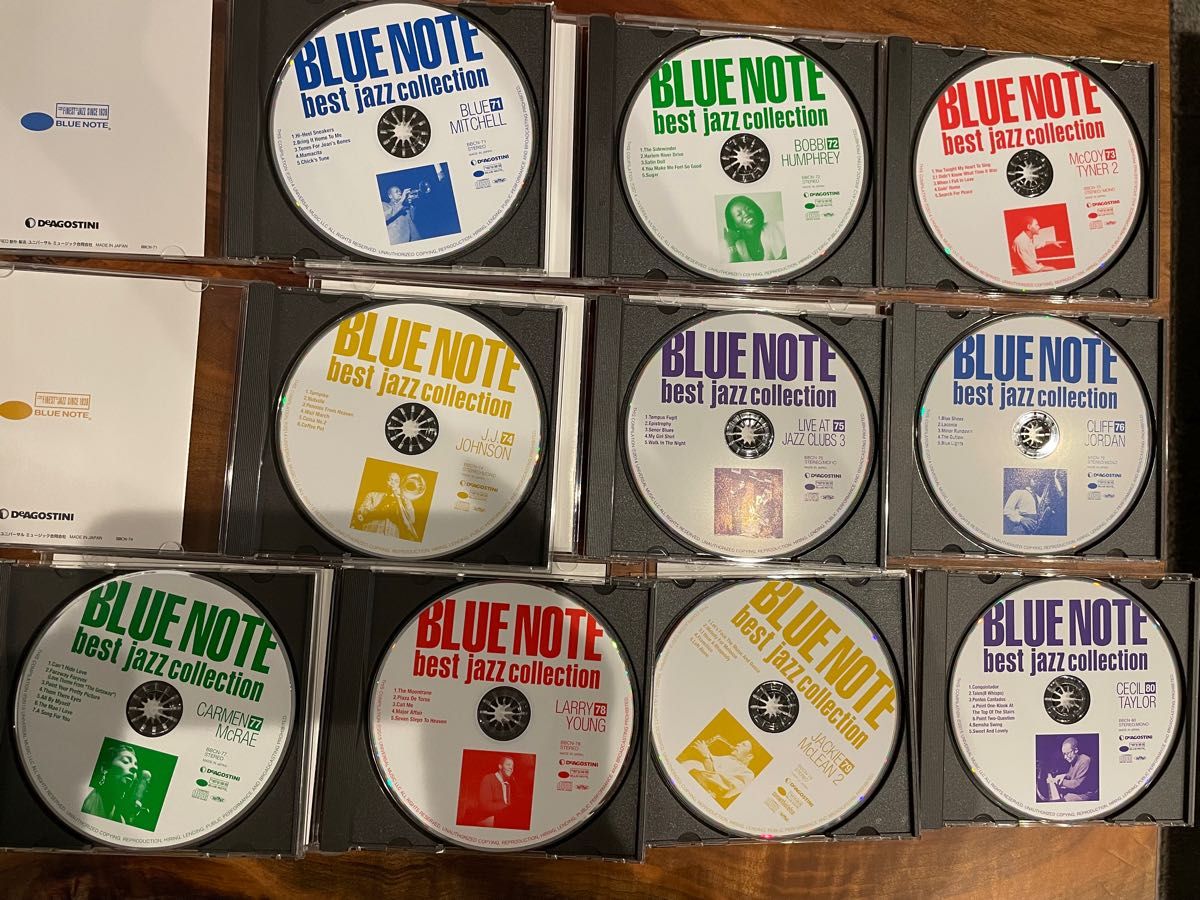 DeAGOSTINI「BLUE NOTE best jazz collection」1〜84号+1 全85枚【CDのみ】