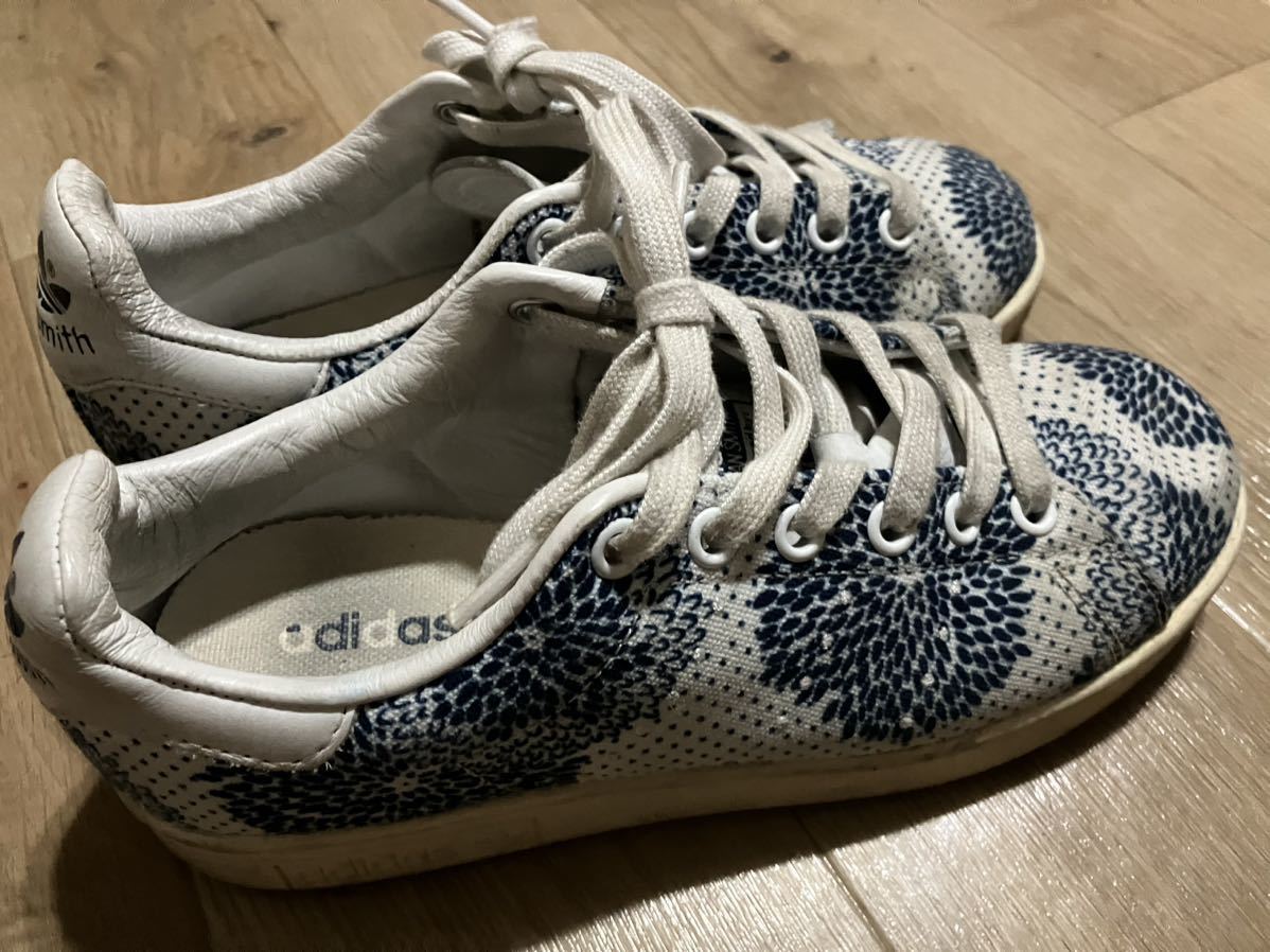 adidasアディダス STANSMITH スタンスミス　総柄花柄　22cm 珍品希少_画像3