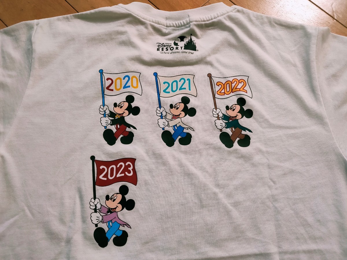 完売商品/新品/東京ディズニーリゾート/2023ミッキーTシャツ/Lサイズ