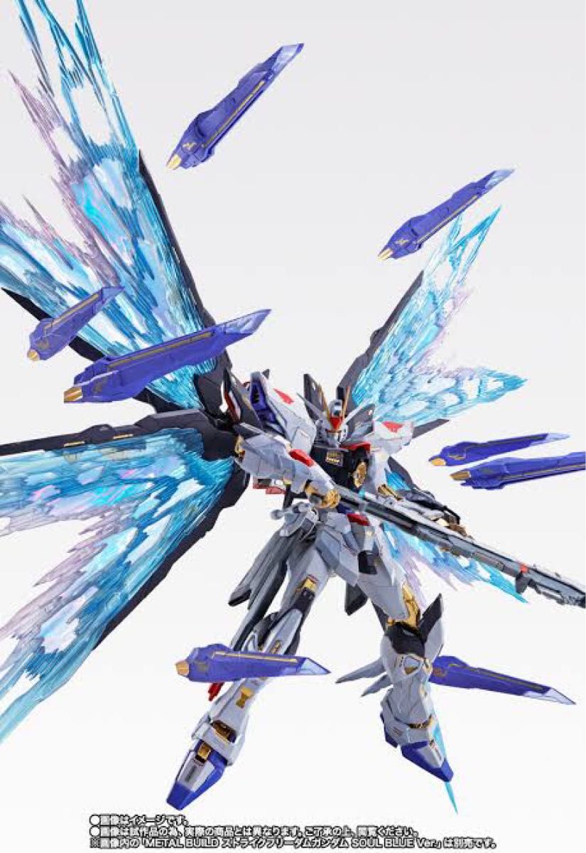 【セット販売】METAL BUILD ストライクフリーダムガンダム SOUL BLUE ver.＋光の翼オプションセット