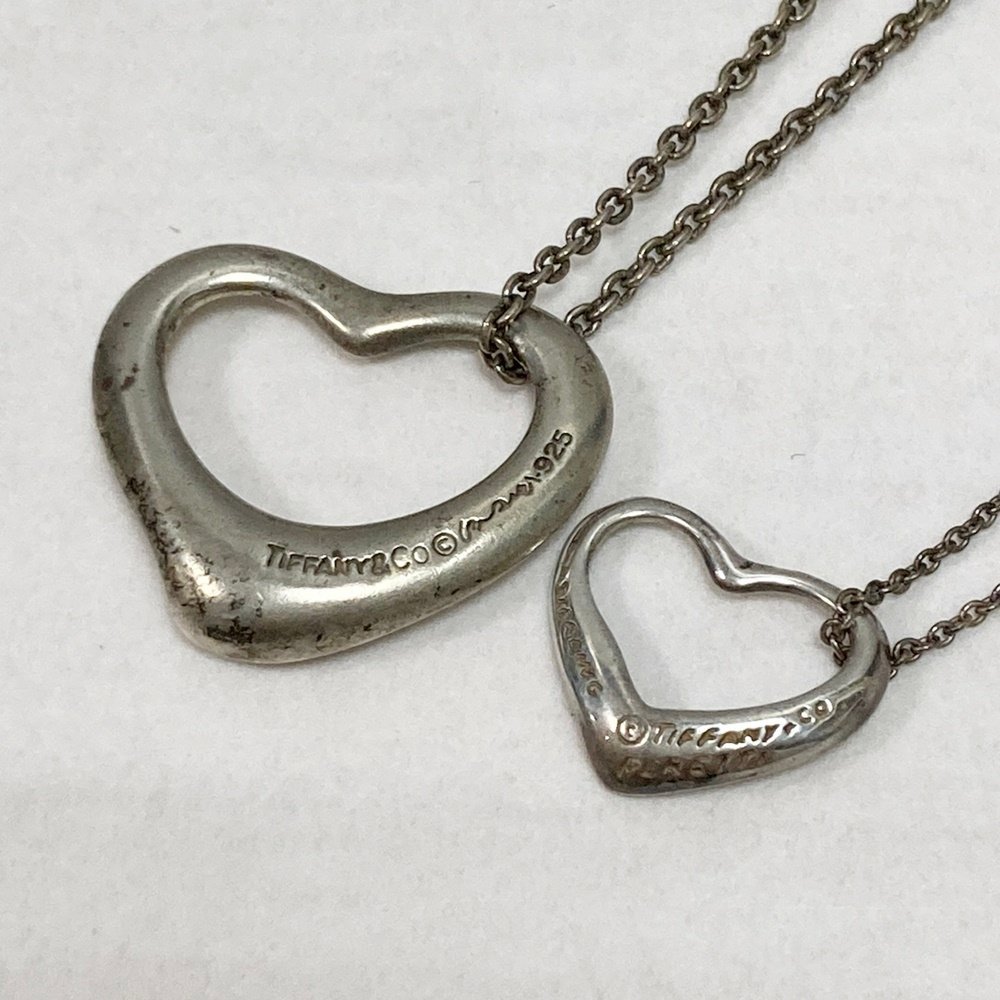 YA1 TIFFANY&Co. ティファニー オープンハートネックレス 925