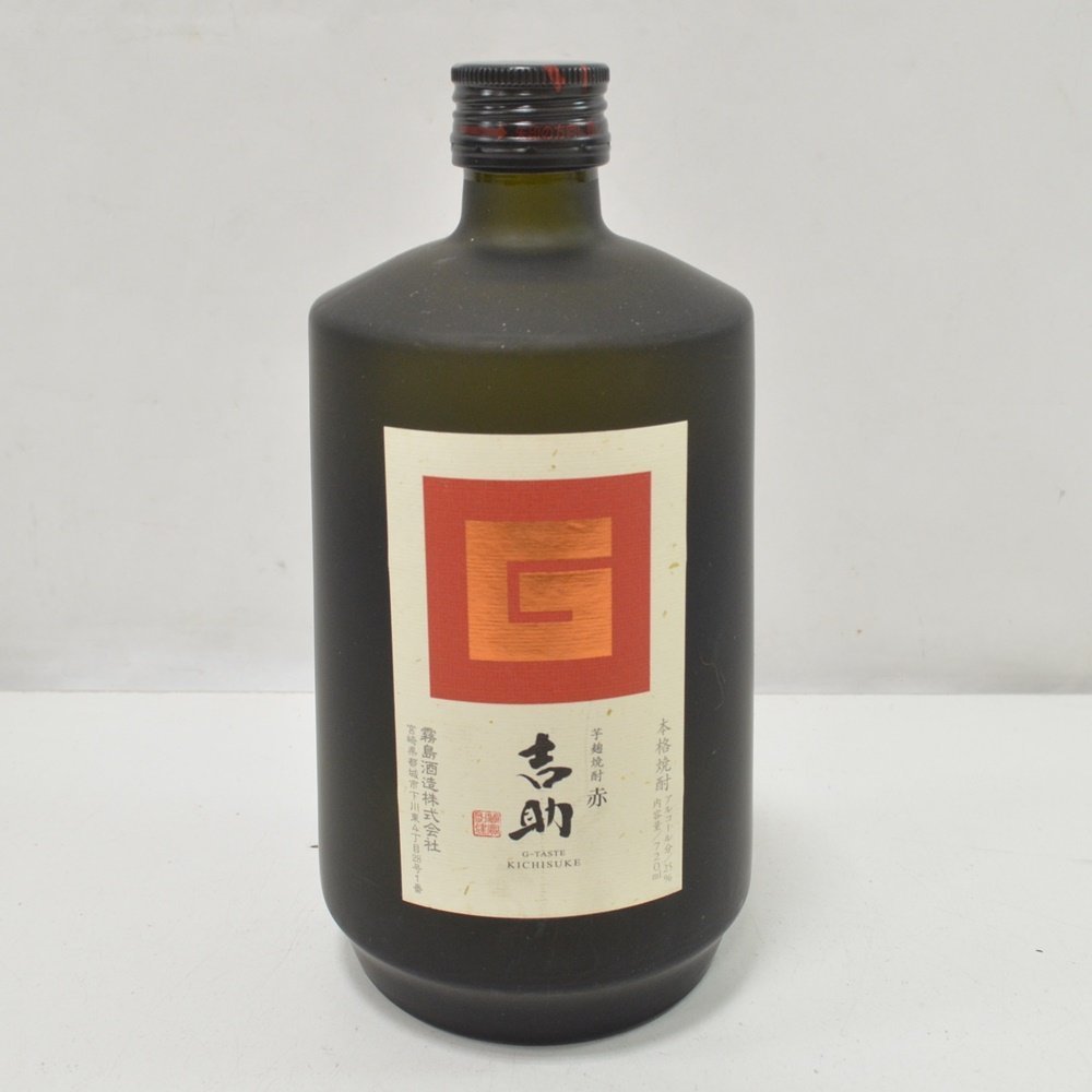 HO1 未開栓品 霧島酒造 吉助 芋焼酎 赤 720ml_画像1