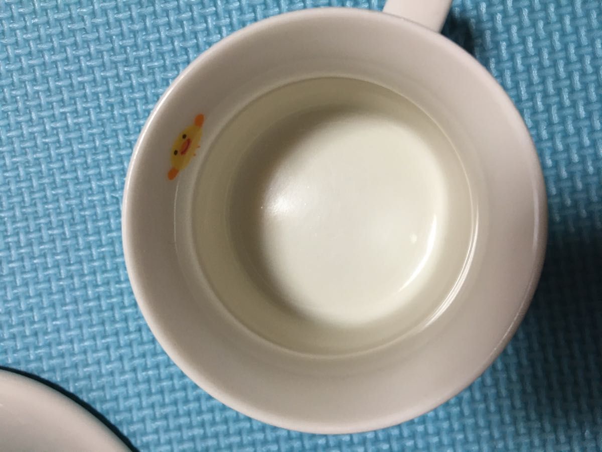 Gakken★お子様 食器セット 陶器 マグカップ　カレー皿　スープボウル