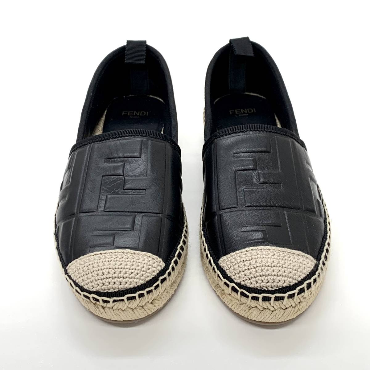 FENDI スニーカーレザーエスパドリーユ-
