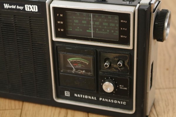 【パナソニック】（RF-848）短波ラジオ World boy GXO ジャンク 管Z6256の画像6