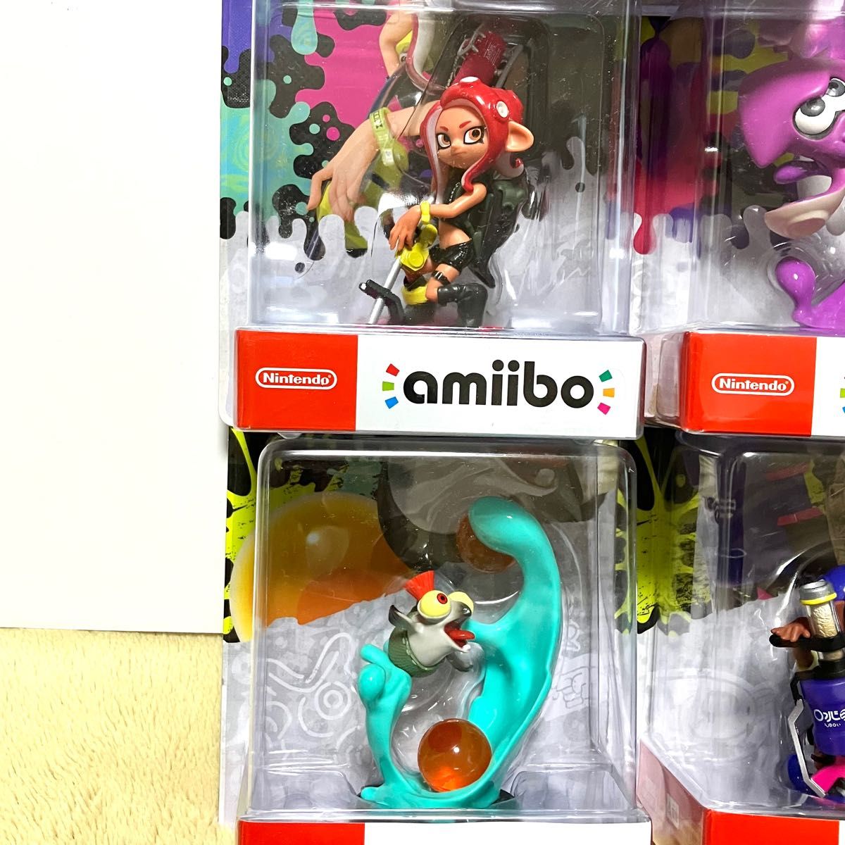 新品】ニンテンドーswitch スプラトゥーン amiibo 8点 まとめ売り