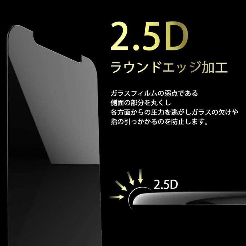 iPhone11・iPhoneXR 強化ガラス保護フィル厶日本素材旭硝子を採用硬度9H 2.5D 透過率【2枚セット】送料無料