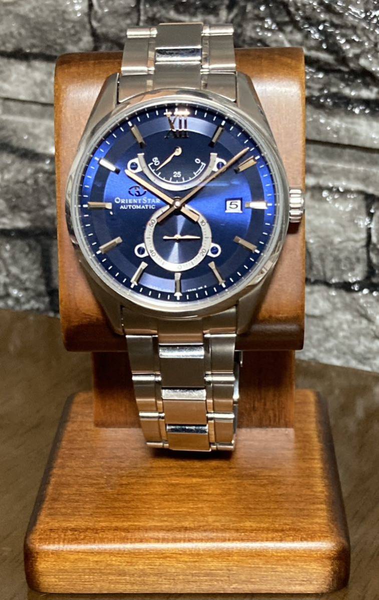  наручные часы Orient Star тонкий Date ограниченная модель RK-HK0004L мужской 