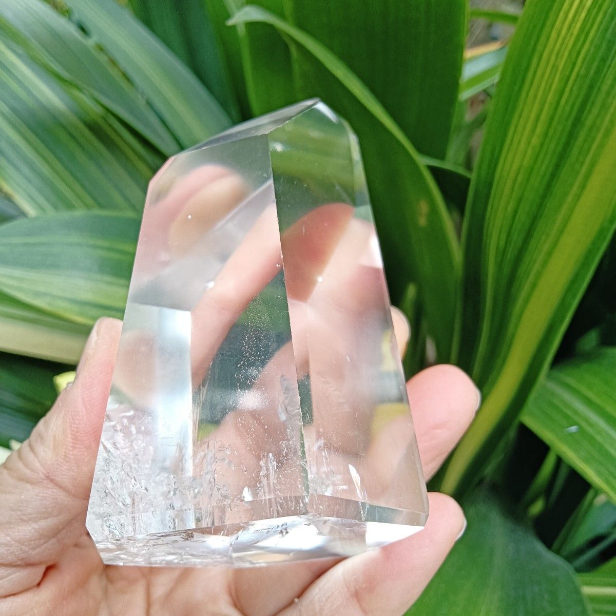 値下げ 天然水晶 クリスタル 磨きポイント パワーストーン 特大