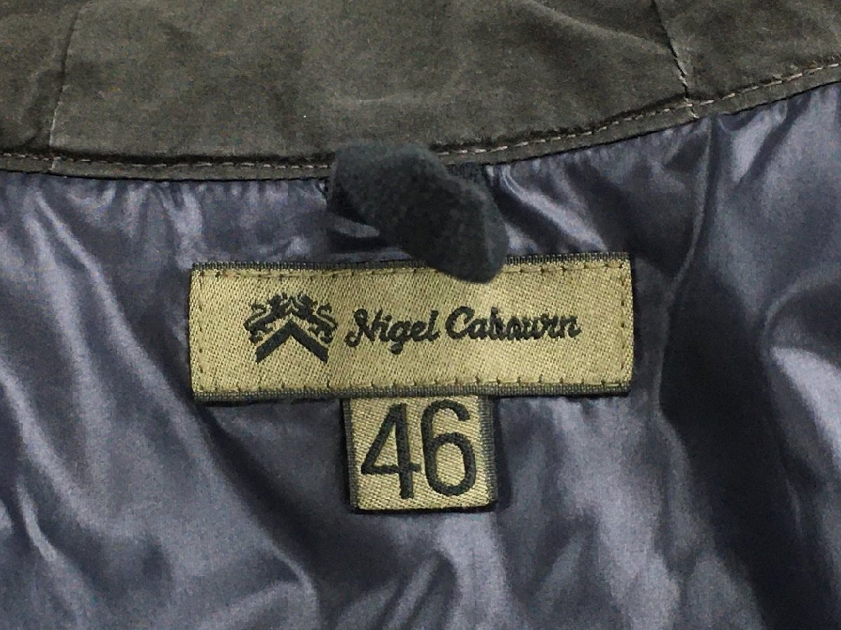 ナイジェルケーボン Nigel Cabourn フード付き中綿ジャケット 46 長袖 綿 日本製 2304WS036_画像4