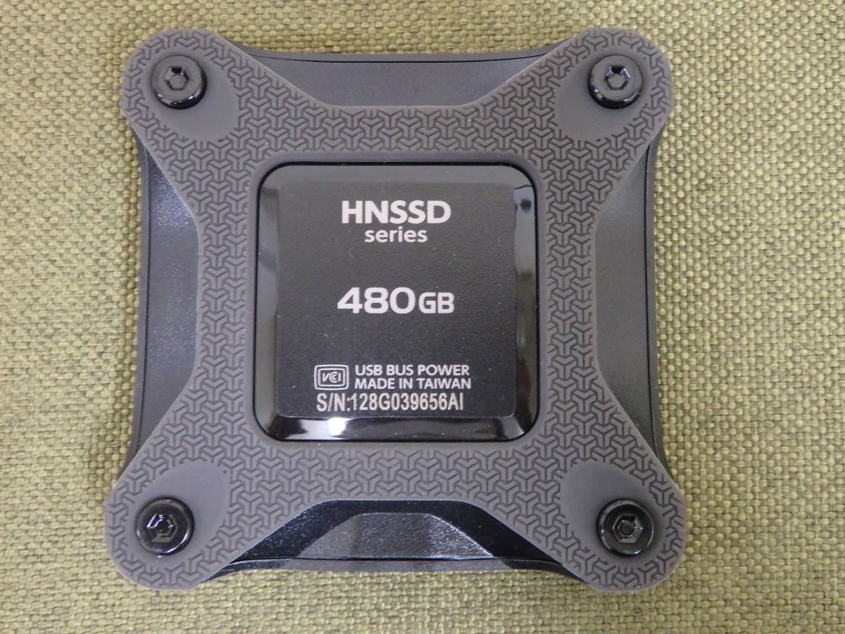F10-5.4) Happinet / ハピネット　I-O DATA / アイオーデータ　PS4対応　480GB SSD　HNSSD Series　 _画像3
