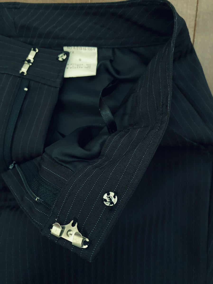 ETHIQUE レディース パンツスーツ ジャケットとパンツセット S 紺 ネイビー リクルートの画像7