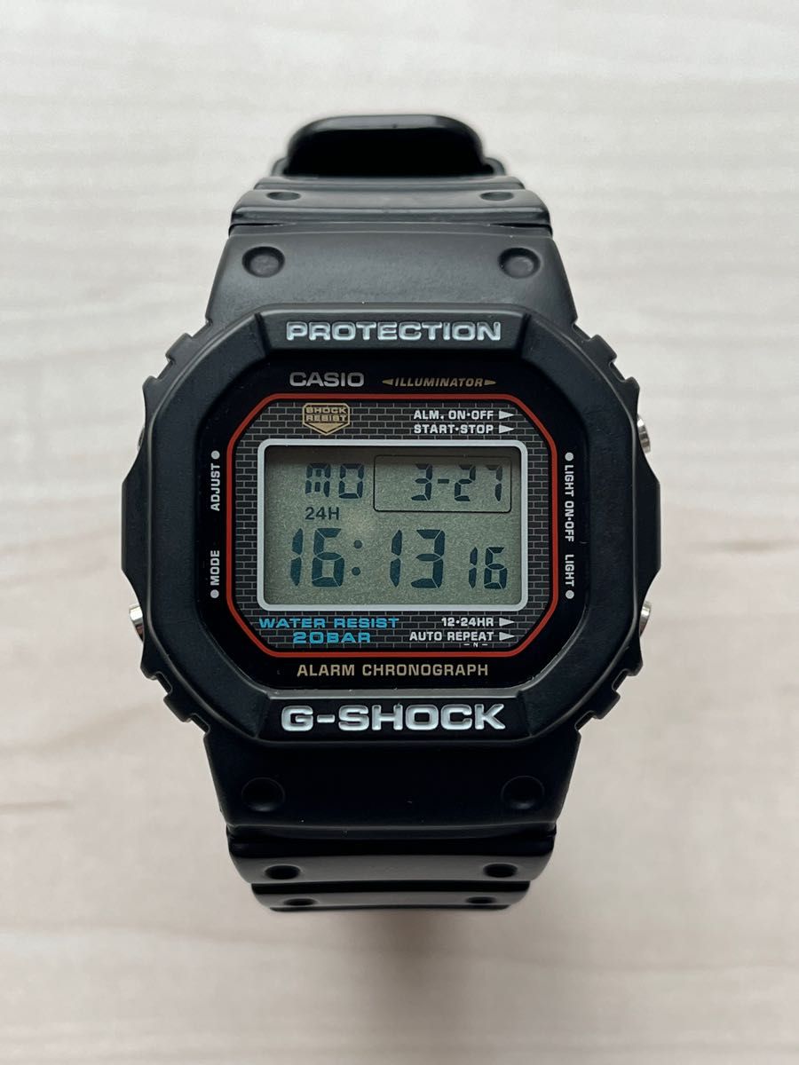 G-SHOCK DW-5000-1JF 初号機 復刻 スピード スクリューバック G-SHOCK DW-5000-1JF 初号機 復刻 スピード スクリューバック