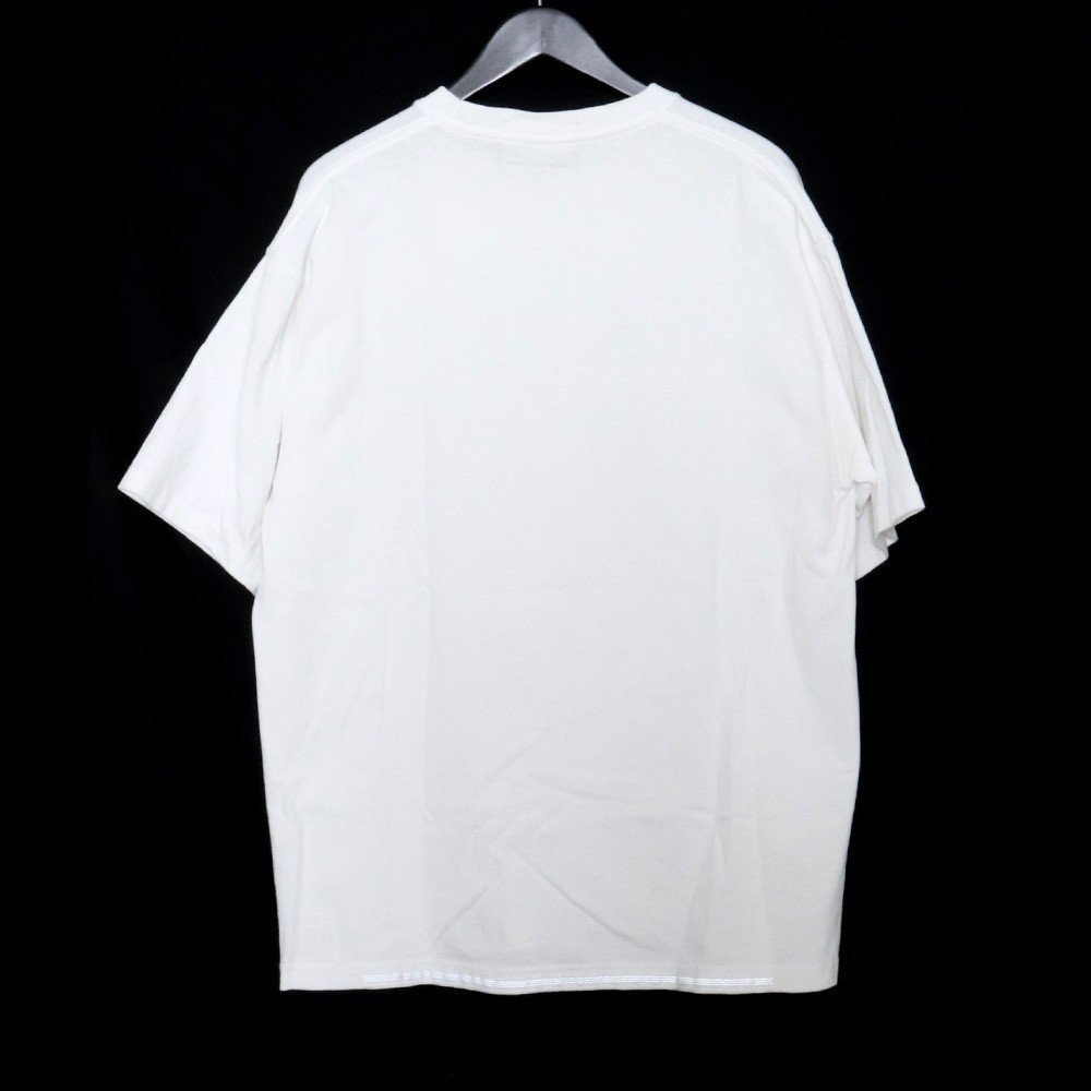 HIROYUKI OBARA USC BIG T-SHIRT USコットン ビッグシルエット Tシャツ ホワイト サイズ2 AU22S-J95 ヒロユキ オバラ 半袖カットソー_画像2