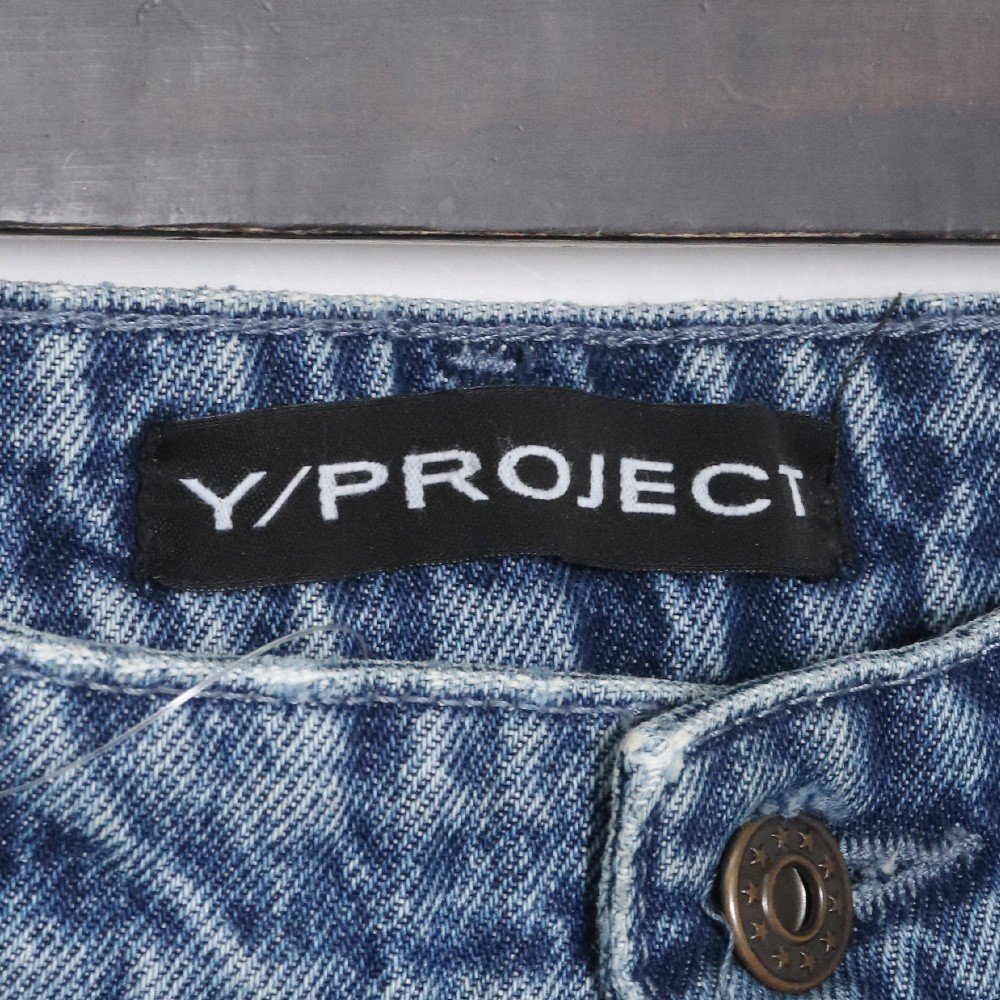 Y/PROJECT レイヤードデニムパンツ インディゴ S ワイプロジェクト