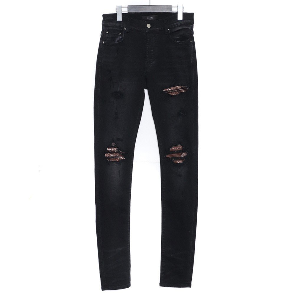 AMIRI MX1 BANDANA JEAN ブラック 29インチ アミリ バンダナジーンズ