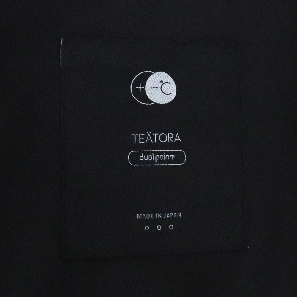 TEATORA ID JKT DUAL POINT サイズ3 ブラック TT-202-DP テアトラ 中綿