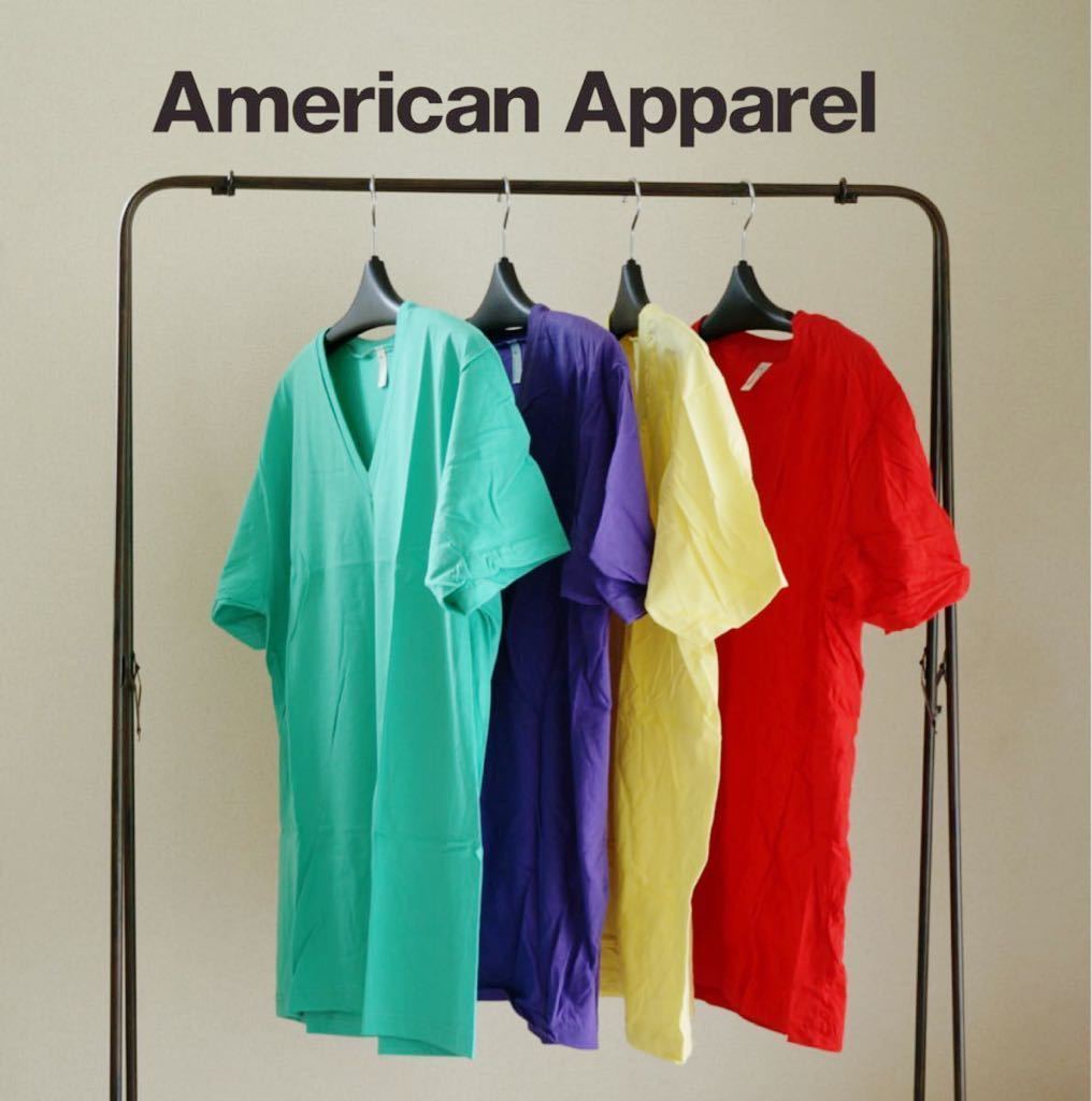 ◎ アメリカンアパレルAmerican Apparel/メンズ Tシャツ4枚セット