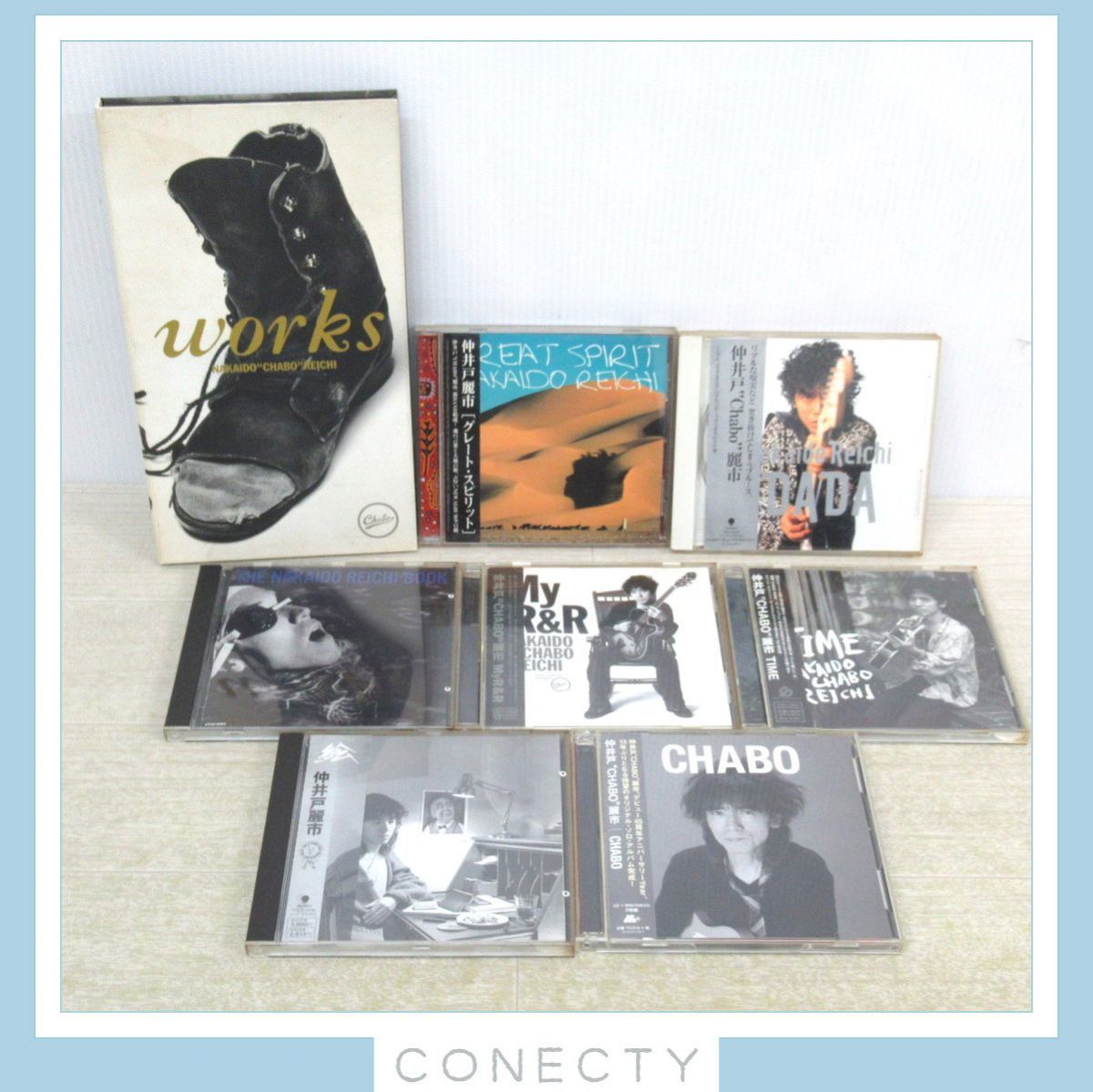 仲井戸麗市(CHABO)・麗蘭・CHABO BAND CD & DVD-