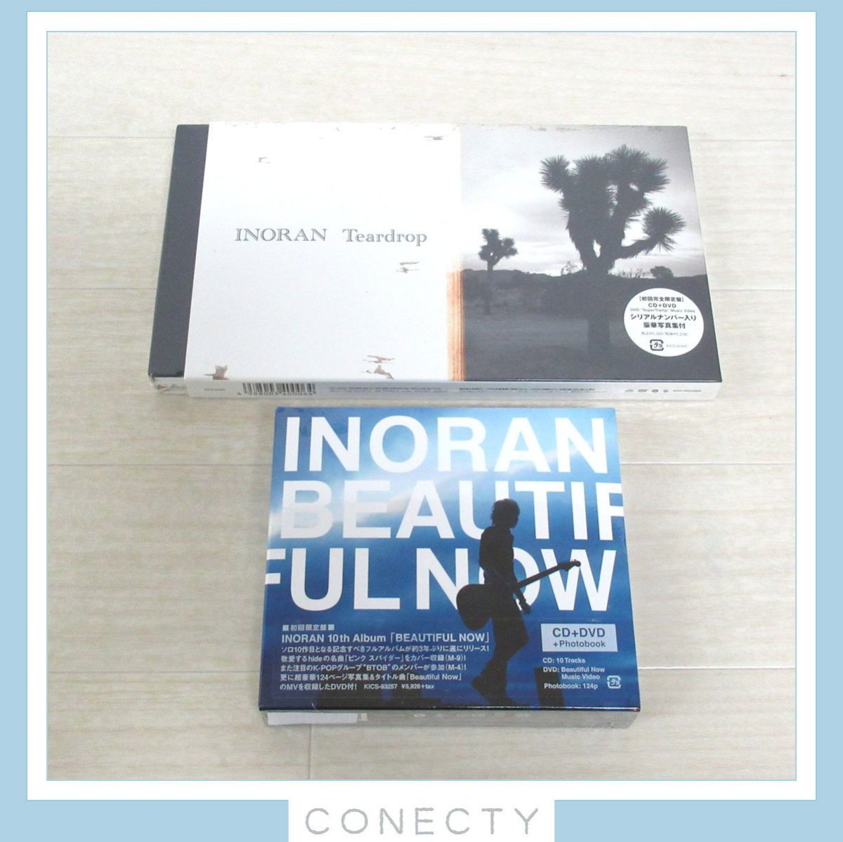 INORAN(LUNA SEA) 新品未開封CD 2点セット/初回限定盤DVD付