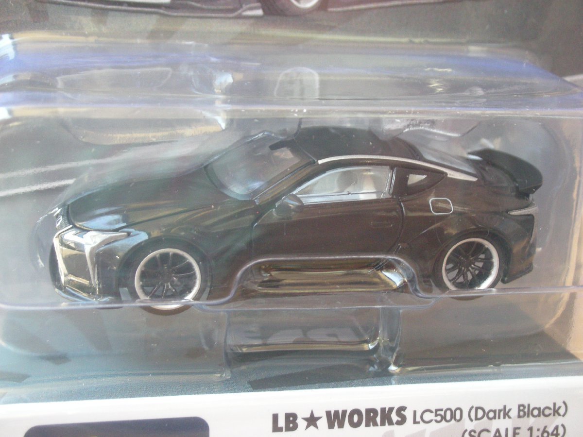 Era CAR 1/64 SP LB-WORKS LC500 ダークブラック_画像2