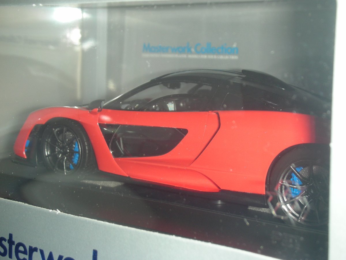  Tamiya 1/24 тормозные колодки Work коллекция No.172 McLAREN Senna ( orange ) покрашен конечный продукт 