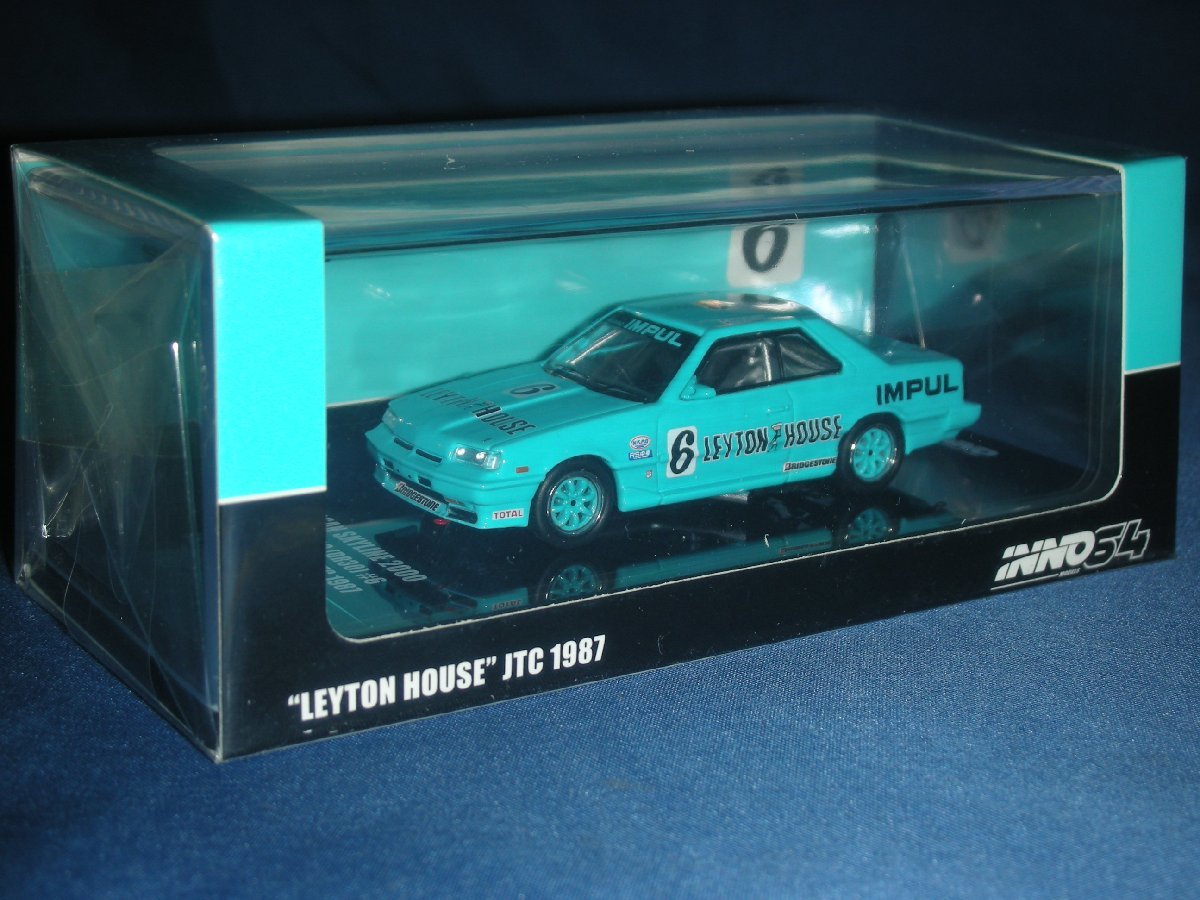 Inno Models 1/64 ニッサン スカイライン 2000 Turbo RS-X (DR30) #6 “LEYTON HOUSE” JTC 1987 完成品_画像2