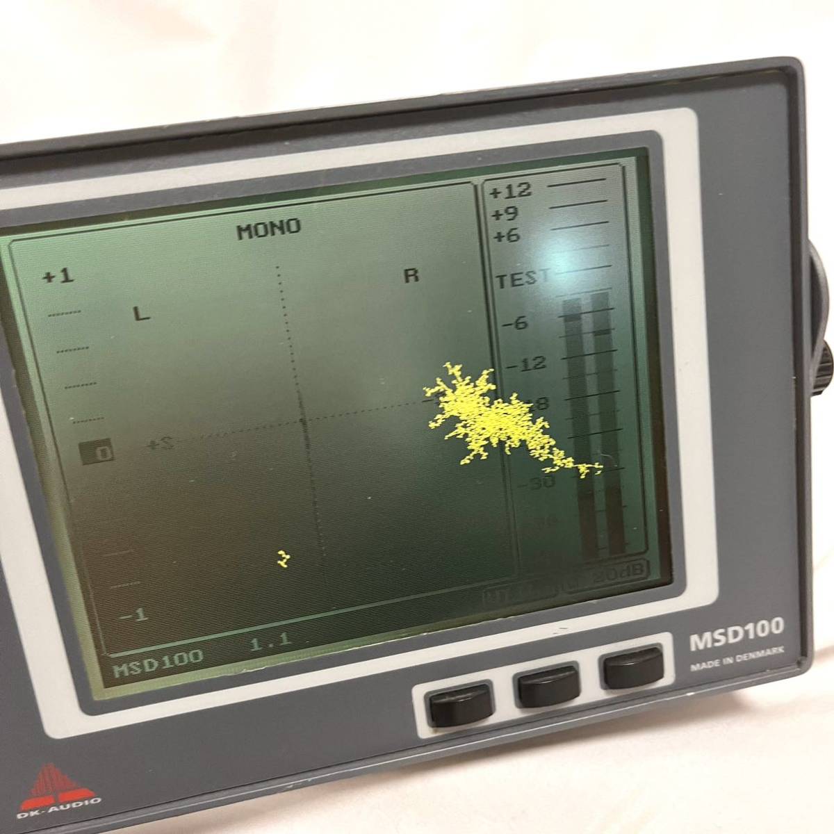 送料無料 DK-audio オシロアナライザ オーディオメーター MSD100 送料無料 DK-audio オシロアナライザ オーディオメーター MSD100