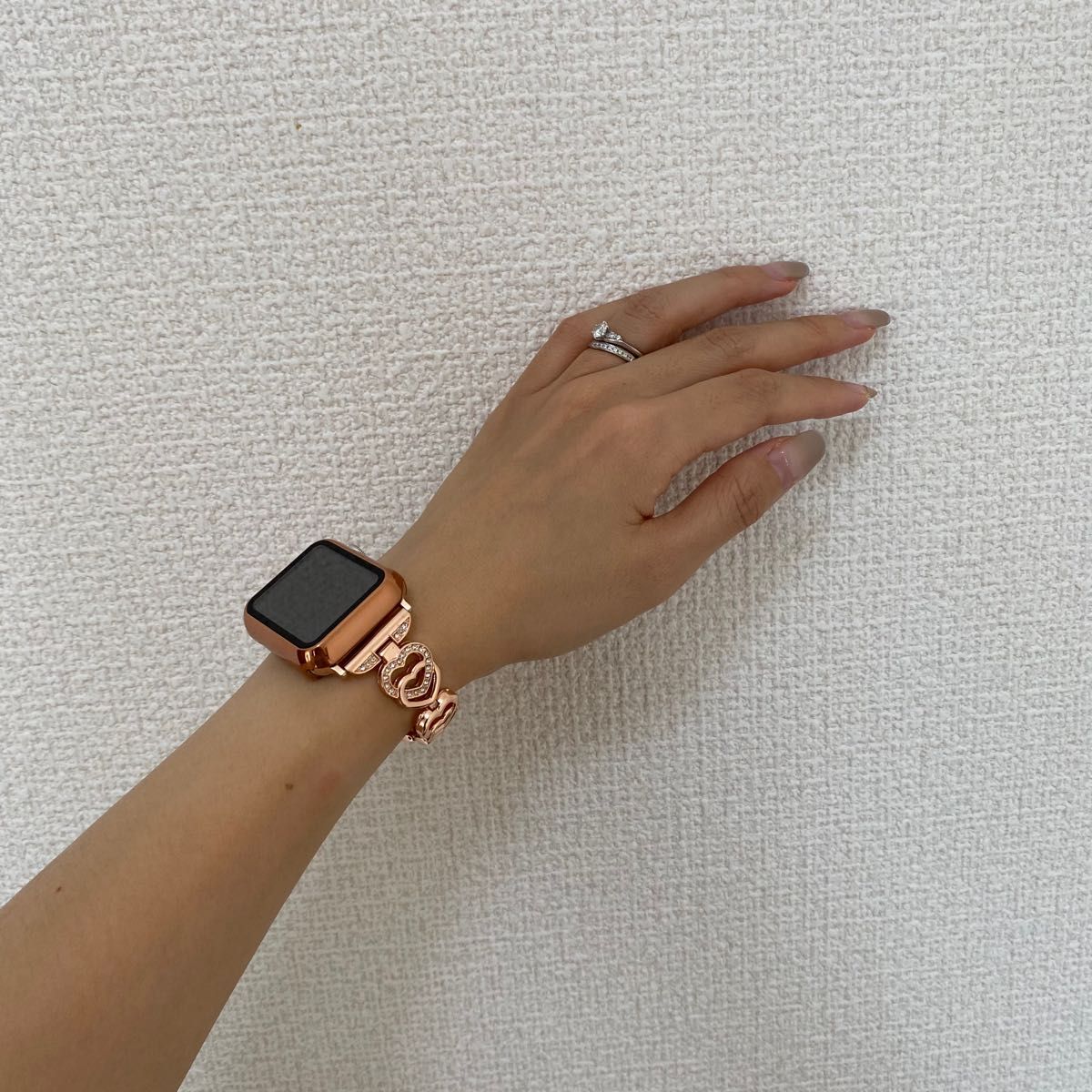 新品　Apple Watch　38 40 41mm　ローズゴールド　ベルト